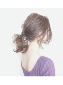 簡単ポニーテールアレンジ