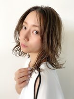 チョビー 銀座(chobii)&nbsp;外ハネ似合わせ小顔カットデジタルパーマイルミナカラー