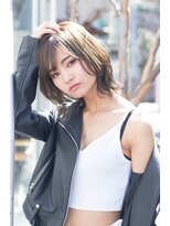 オースティン 錦糸町(AUSTIN)&nbsp;AUSTIN☆外ハネボブアッシュブラウンネオウルフツイストパーマ