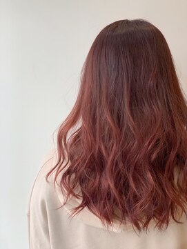 ジーナ 池袋(Zina) 【Ｚｉｎａ池袋】ロング×グラデーションレッド