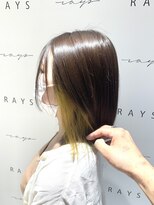 ハニー(HONEY by Chord)&nbsp;イヤリングカラー×レモンイエロー