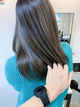 ビーチ(Beach) 程明度のグレージュカラー小顔/オリーブカラー/ハイライトカラー