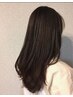【オススメメニュー】カット+3stepケアトリートメント　￥7920