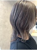 【VALLEY hair care&spa】大人可愛いハイライトグレージュ