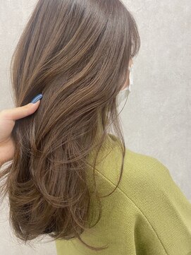 テトテ 天王寺店(tetote) 【店長Arisa】くびれヘア×アッシュ×くすみ×艶×ヨシンモリ