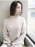 天神【BIRTH】外ハネワンレンミニボブ　4