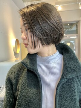 ワール(whirl.) 大人ボブ☆ショコラベージュボブルフベビーバング