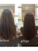 髪質改善カラー
