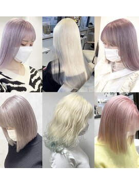 ソワンドゥブレス 瓜破店(soin de brace) 【辻快樹】ケアブリーチ/ハイトーンカラー集