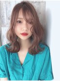 外ハネミディブランジュ