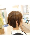 ☆大人女性美髪ショートグラデーションボブ☆