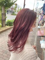 ルモ ヘアー 泉佐野店(Lumo hair) チェリーピンクカラー