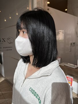 ジーナ 福岡千早(Zina) 【Zina千早】ボブスタイル