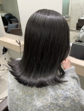 カノイ(KANOI) オリーブグレージュ/暗髪/艶髪/韓国巻き