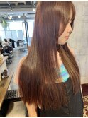 ラベンダーブラウン 髪質改善 stylist/miaki