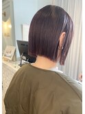 【中野花菜】切りっぱなしボブ