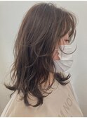 【Kihaco】ミディアムレイヤースタイル