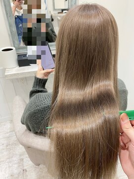 ロイ(ROI) ミルクティー/髪質改善縮毛矯正