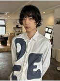 メンズボブパーマ