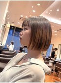 前下がり/ショートボブ