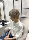 白髪ぼかし/脱白髪染め/脱白髪染めハイライト/透明感