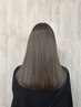 カット＋イノアカラー＋リペアティブ（6STEP）トリートメント　￥14000