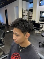 メンズサロンドットリアン(dot. lien)&nbsp;スパイキーショート ツイストパーマ【町田/MEN'S】