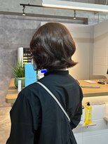 オーク 溝の口(OAK)&nbsp;外ハネボブのコテ巻き風パーマ