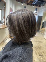 リフル 八王子(RIFULL)&nbsp;ハイライト　レイヤー ショートヘア　ボブ　くびれレイヤー