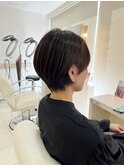 小顔ショート/丸みショート/くびれショート【茗荷谷駅】