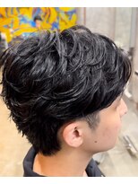 カーニー 上野(kearny)&nbsp;フェザーパーマフェザーショートニュアンスパーマシャドウパーマ