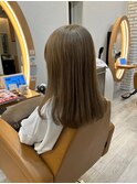 ことりベージュミルクティーベージュシースルーカラー大人可愛い