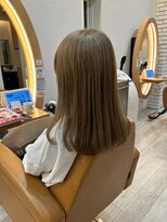 アドラーブル けやき通り店(adorable)&nbsp;ことりベージュミルクティーベージュシースルーカラー大人可愛い