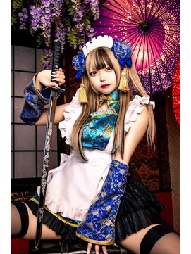 ジーナ 新宿(Zina) 前髪ツートン【デザインカラー】