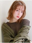 【La fith】くすみベージュ×ミニウルフ