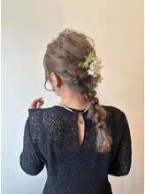 結婚式や成人式など大切な日のヘアセットお任せください！！