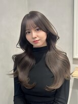 ビューレイギンザ(VIEW LEI GINZA)&nbsp;韓国ウェーブヘア前髪カットレイヤーカット髪質改善銀座