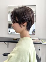 パープル(PURPLE)&nbsp;ショートヘア/マッシュショート/ハンサムショート