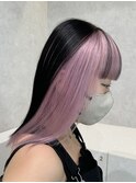 ホワイトピンクカラー