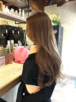 マスカリ(muscali)&nbsp;星華,ネビージュ,小顔,姫カットレイヤー,マロンベージュ