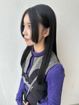 ジュエ ヘアー デザイン(Jue hair design)&nbsp;パツっと顔まわり姫カット