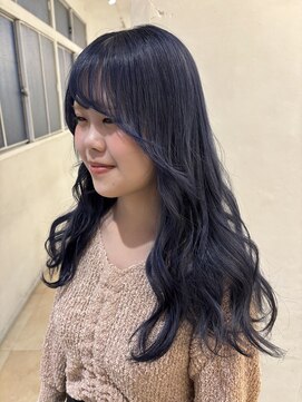 ポート 蕨(PORT) ロングとネイビーカラー【天間　彩香】