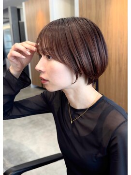 アビー(ABBEY4) ショートカットショートヘアコンパクトショートボブ丸みショート