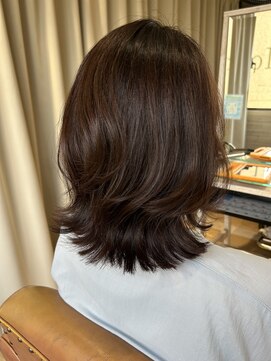 ネオリーブサイン 大森店(Neolive sign) 暗髪ミディアムヘア