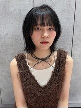 ノブレス ノアール(NOBLESSE NOIR) 黒髪ボブ