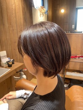 エンドロール(end roll) ショートボブ/ファッショングレイカラー