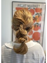 ヘアデザイン トリップ(HAIR DESIGN TRIP)&nbsp;お呼ばれヘア◎小慣れ感◎あみおろしヘアセット