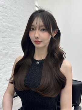 アマトウキョウ 表参道(AMA TOKYO) レイヤーカット 韓国ヘア ミルクティー 高島大登