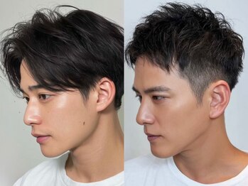 アブニール 柏たなか店(AVENIR)の写真/ON/OFF決まるカッコいいstyleをパーマなどで実現◎[髪質改善/白髪染め/ヘッドスパ/キッズカット/学割U24]