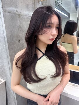 ロンドメリア 天神大名店(Lond Melia) イメチェンヘアスタイル小顔に見せるヘアココアベージュ